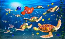 Gigantografia adesiva esclusiva "Nemo 5"