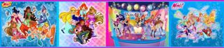 Bordo adesivo esclusivo "Winx 2"