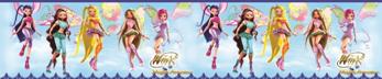 Bordo adesivo esclusivo "Winx 3"