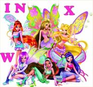 Adesivo decorativo esclusivo "Winx"