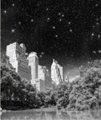 Gigantografia adesiva esclusiva "Notte stellata"