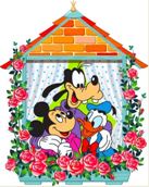 Adesivo decorativo esclusivo "Finestra Disney 1"