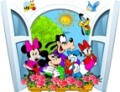 Adesivo decorativo esclusivo "Finestra Disney 2"