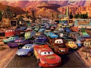 Gigantografia esclusiva "Cars 6"