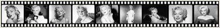 Bordo adesivo esclusivo "Marilyn Monroe"