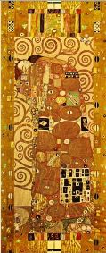 Gigantografia esclusiva "Klimt L'abbraccio"