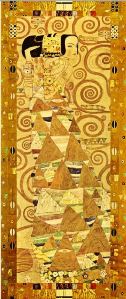 Gigantografia esclusiva "Klimt L'attesa"