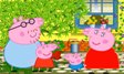 Gigantografia esclusiva autoadesiva "Family Peppa Pig"