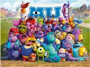 Gigantografia adesiva esclusiva "Monsters Univercity 2"