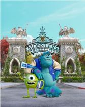 Gigantografia adesiva esclusiva "Monsters Univercity"