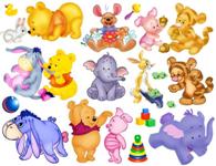Adesivo decorativo esclusivo "Winnie the Pooh 2"