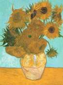 Quadro-gigantografia esclusiva di Vincent Van Gogh "Girasoli"