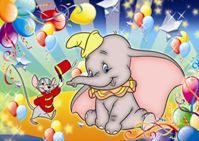 Gigantografia autoadesiva "Dumbo"
